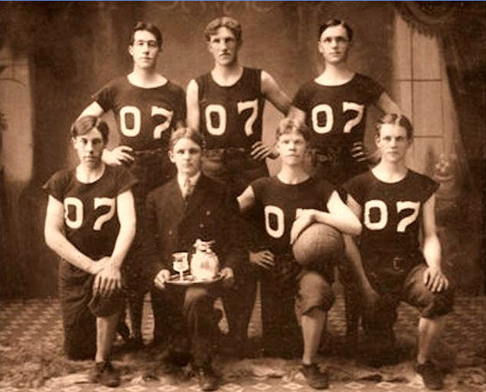 BYU Varsity Basketball 1907