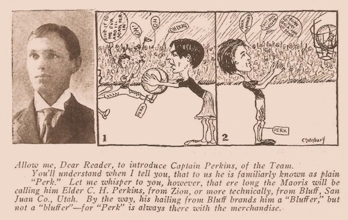 BYU BB caricature 1907