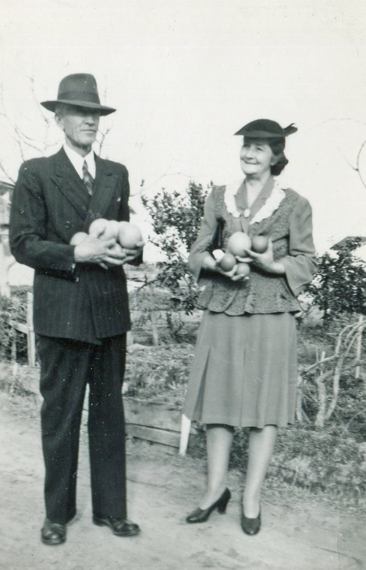 Sarah Perkins and George Barton