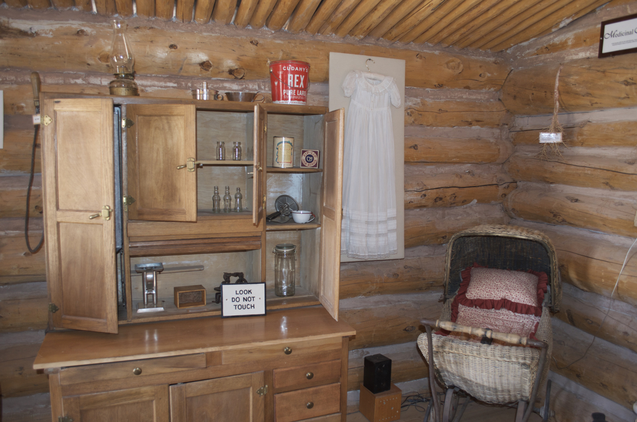 Inside Wood Cabin